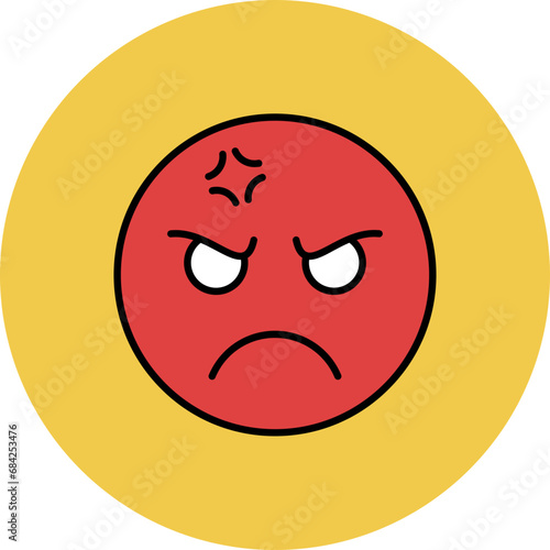 Angry Icon