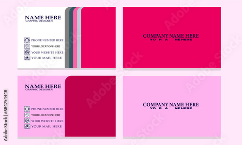  modern business card design, tamplate,