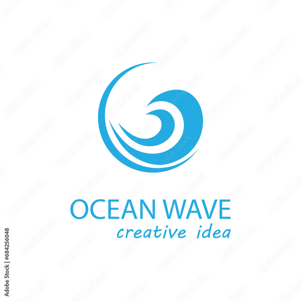 Water wave Logo vector and symbol Template Water wave Logo vector and symbol Template
