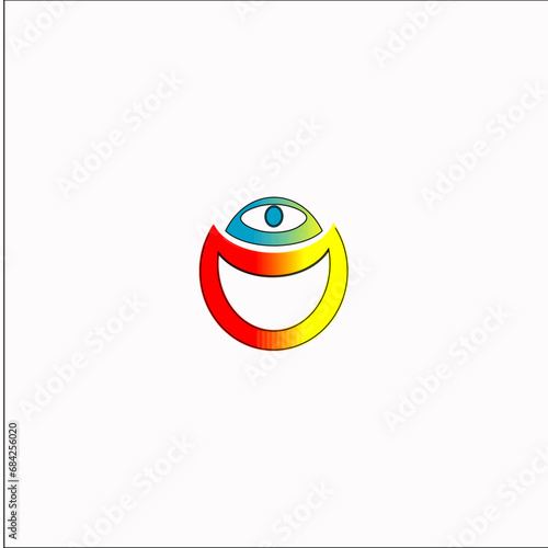 vector gradient O logo collection