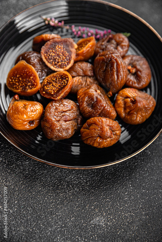 figs dried fruit healthy eating appetizer meal food snack on the table copy space food background rustic top view
