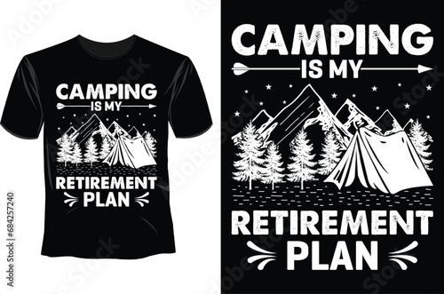 Hiking T Shirt Design