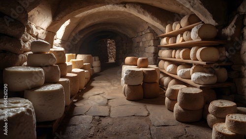 cheese in the cellar