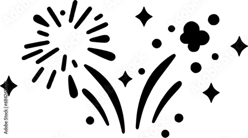 Music Festival Celebration Pinata Vintage Outline Icon In Hand-drawn Style