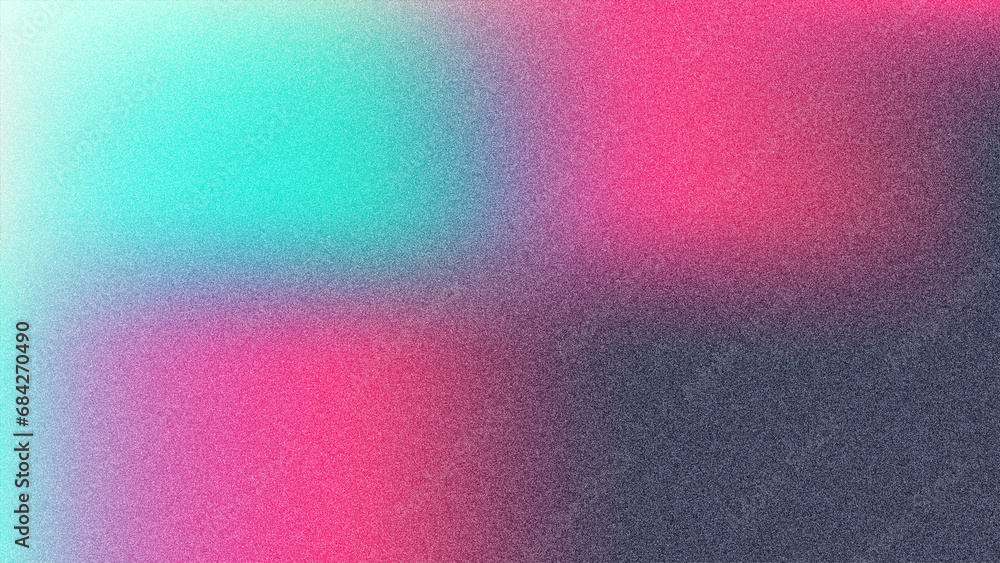 grainy texture noise effect abstract colorful gradient background. use to web banner, banner, book cover or  header poster design. - obrazy, fototapety, plakaty 