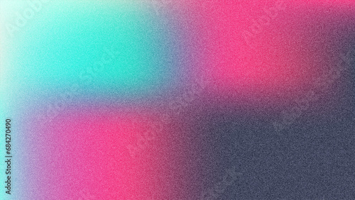 grainy texture noise effect abstract colorful gradient background. use to web banner, banner, book cover or  header poster design. photo