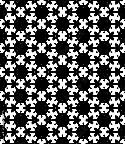 Black seamless abstract pattern. Overlay for background and backdrop. Ornamental design. PNG graphic illustration with transparent background.