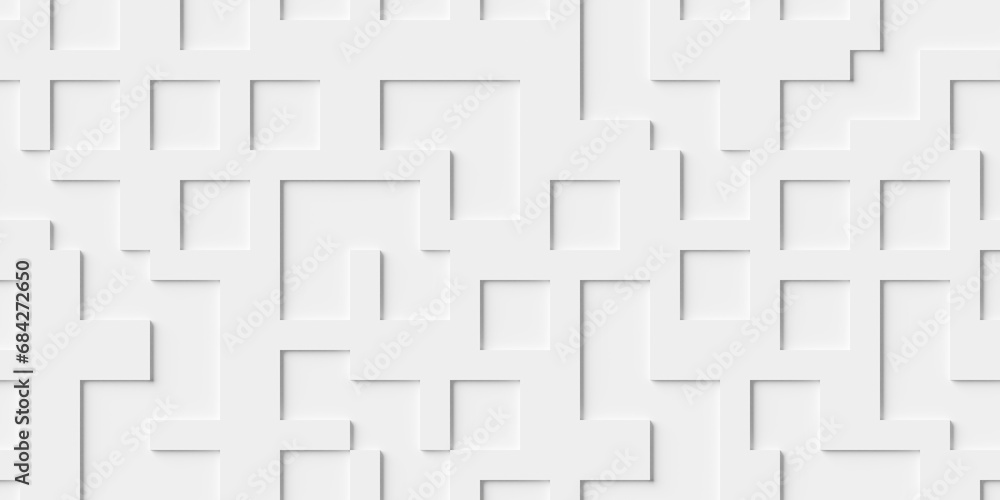 Array or grid of white rectangle or cube corners background wallpaper banner texture Array or grid of white rectangle or cube corners background wallpaper banner texture