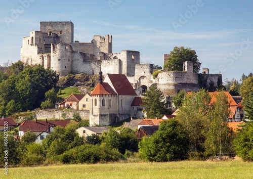 Rabi castle ruin  South bohemia  Czech Republic
