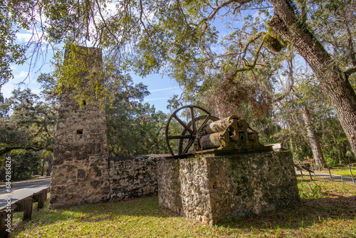 Фотография The historic Yulee Sugar Mill Ruins State Park, in Homosassa, Florida