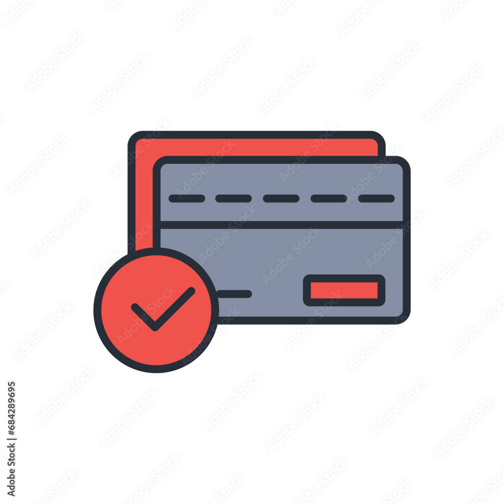 credit card icon. vector.Editable stroke.linear style sign for use web design,logo.Symbol illustration. credit card icon. vector.Editable stroke.linear style sign for use web design,logo.Symbol illustration.
