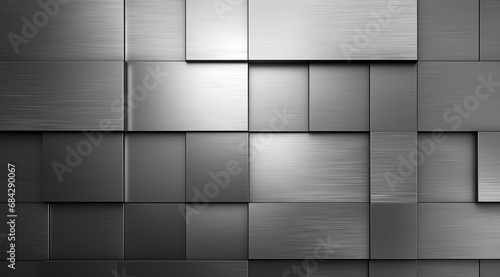 Brushed metal texture with a neat square grid pattern.