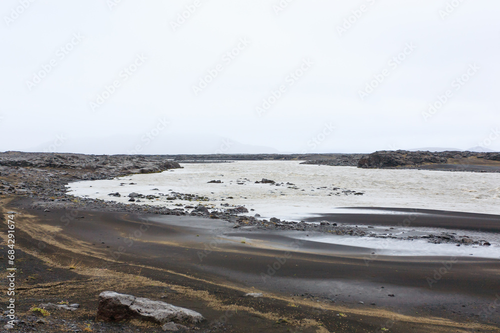 Central Iceland landscape along the road to Askja Central Iceland landscape along the road to Askja