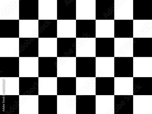 Patrón de cuadros negro y blanco