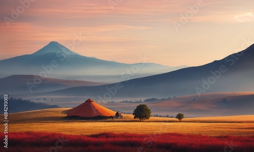 Montanhas geradas por ia