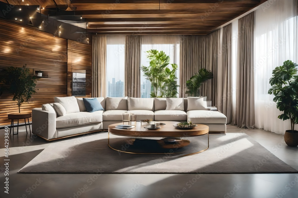 Fototapeta premium modern living room