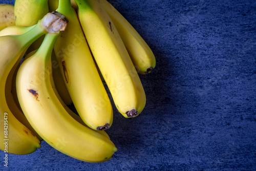 Bunch of Raw Organic Banana...