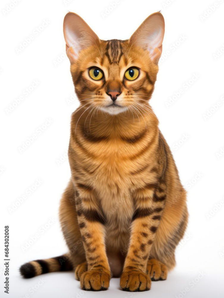Lukoi Cat Studio Shot Isolated on Clear Background, Generative AI Lukoi Cat Studio Shot Isolated on Clear Background, Generative AI