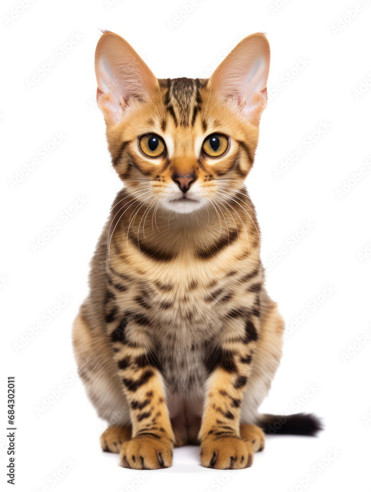 Lukoi Cat Studio Shot Isolated on Clear Background, Generative AI Lukoi Cat Studio Shot Isolated on Clear Background, Generative AI