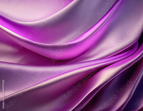 Lilac wavy silk backdrop