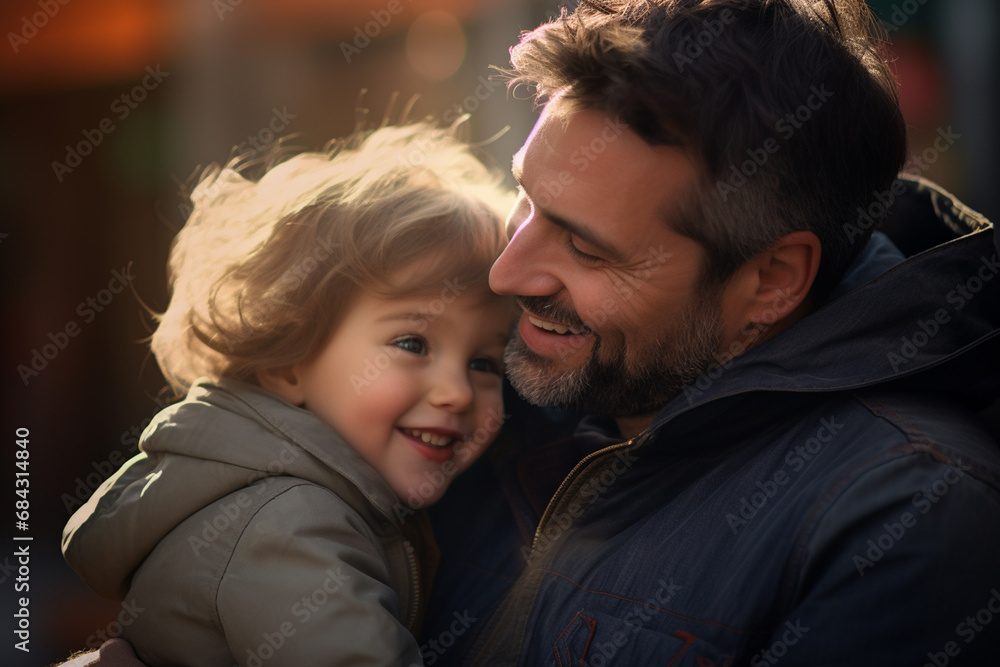 a father holding his baby bokeh style background a father holding his baby bokeh style background