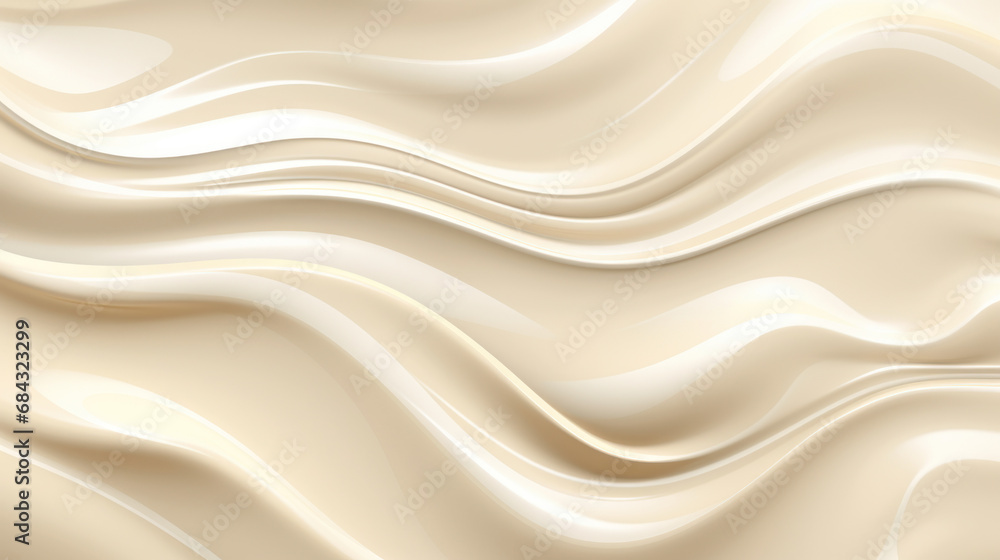 Close up of mayonnaise or cream texture, 3D render. Close up of mayonnaise or cream texture, 3D render.