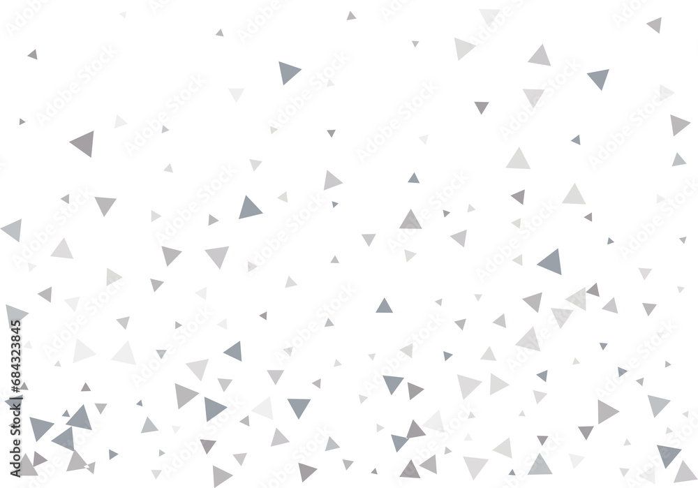 Magic Silver Triangular Confetti Magic Silver Triangular Confetti