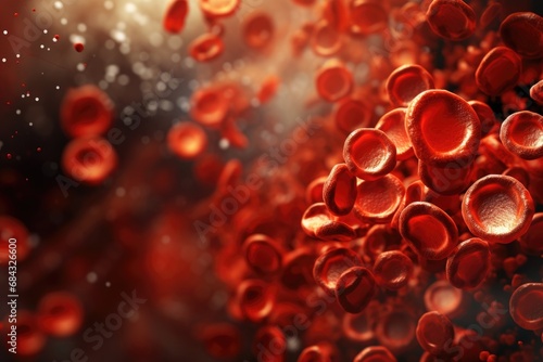 Red blood cells in motion