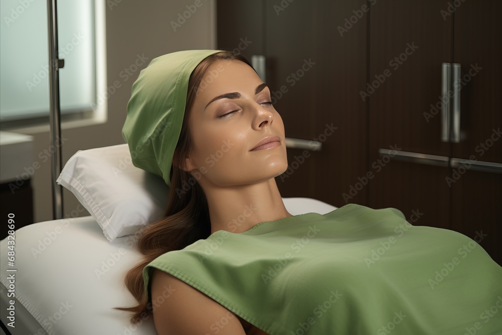 Revitalizing Gas-Liquid Facial Treatment for Women over 30. Advanced Skin Care Concept Revitalizing Gas-Liquid Facial Treatment for Women over 30. Advanced Skin Care Concept