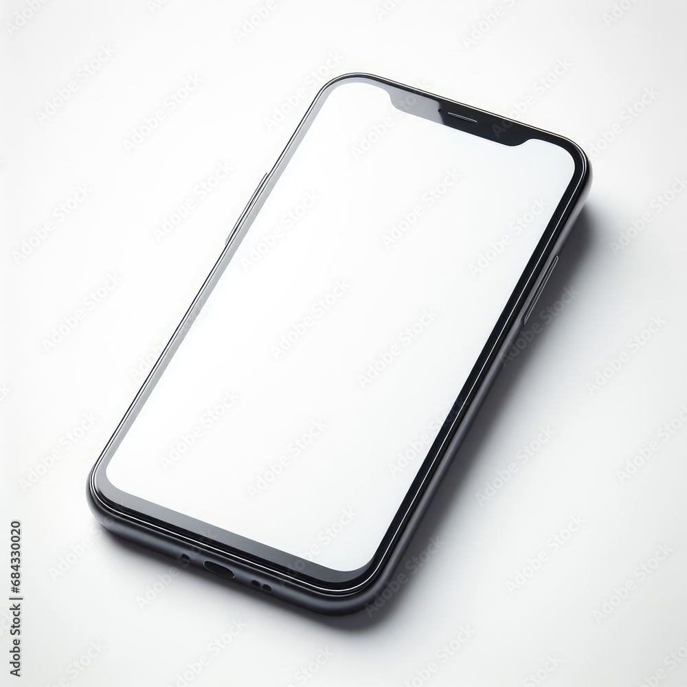3d mobile smart phone blank screen mockup isolated on white background
3d mobile smart phone blank screen mockup isolated on white background