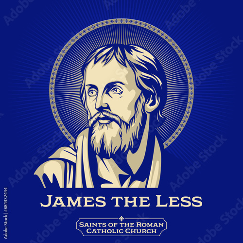 Catholic Saints. James the Less is a figure of early Christianity, one of the Twelve chosen by Jesus. He is not to be confused with James the Great.