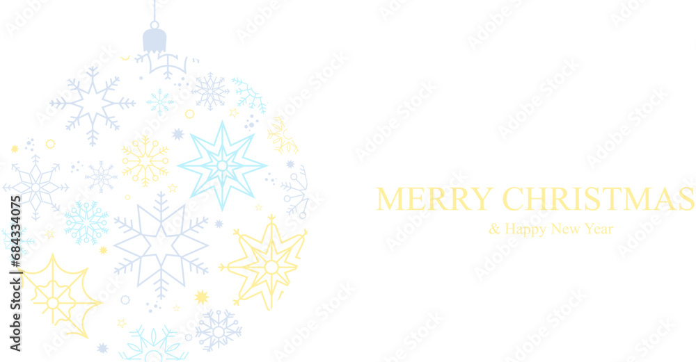 Winter background with snowflakes. Christmas background for greeting card. New year and Christmas greeting card. White background. Vector illustration Winter background with snowflakes. Christmas background for greeting card. New year and Christmas greeting card. White background. Vector illustration