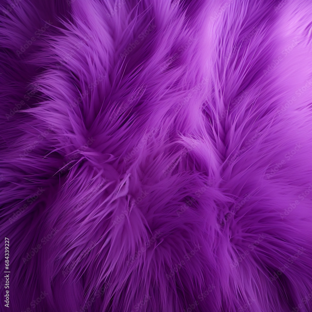 Fototapeta premium artificial fur purple