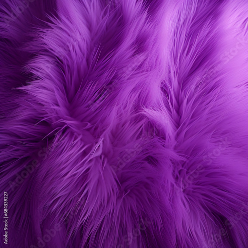 artificial fur purple