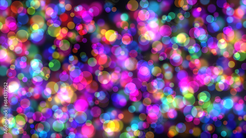 Spots Bokeh Color Abstract Background