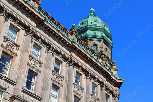 Part of the Scottish Provident Institution building was built in sections between 1897 and 1902 with a design by Young  Mackenzi Belfast Northen Ireland United Kingdom photo