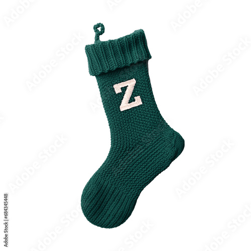 Green Christmas Stocking