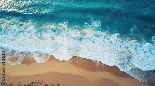 Drone Photo of Beautiful Beach and Sea 