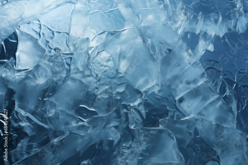 Cracked Ice Frozen Texture