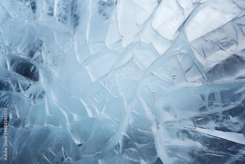 Cracked Ice Frozen Texture