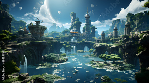 scene of the city