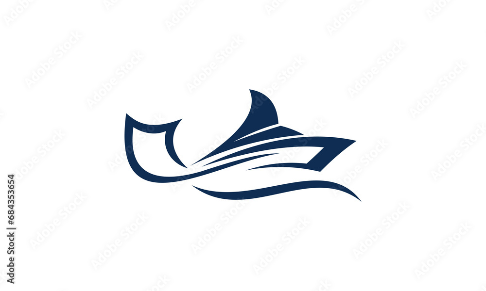 fish and ship logo