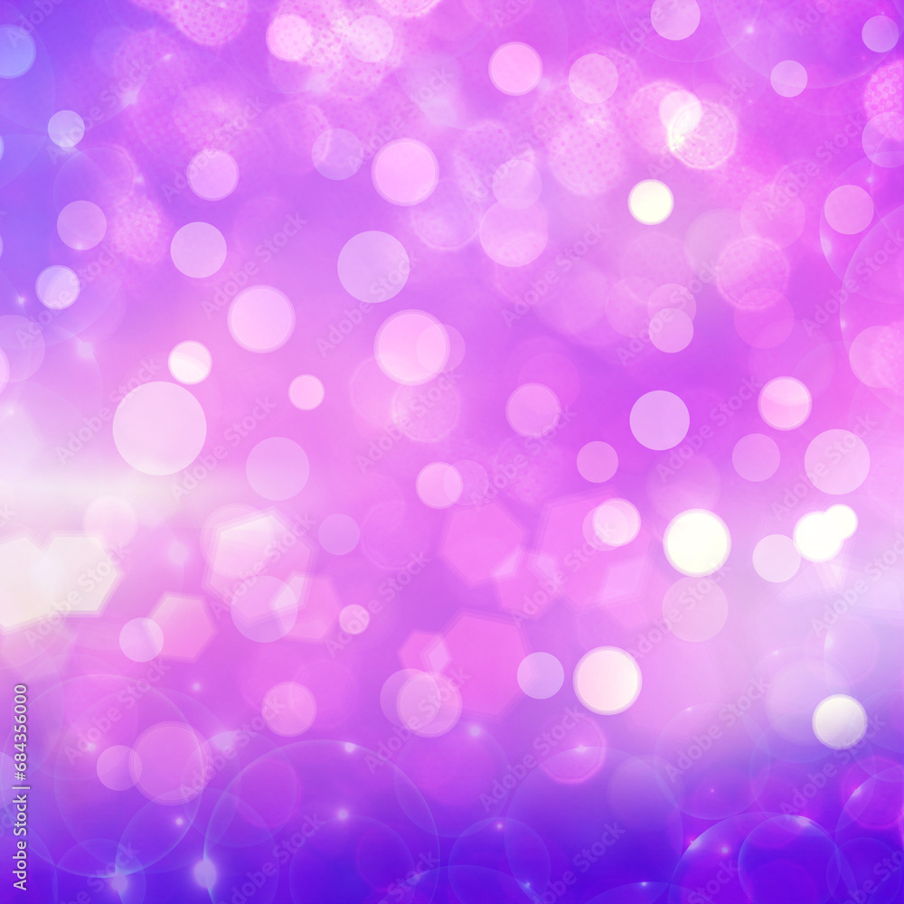 Purple bokeh lights  background for seasonal, holidays, event celebrations and various design works