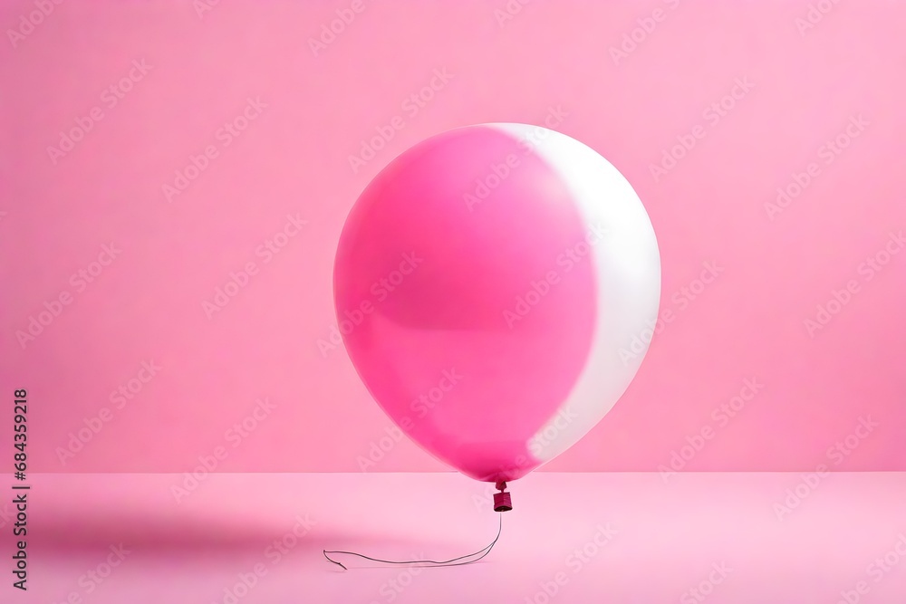 pink balloon on the floor pink balloon on the floor
