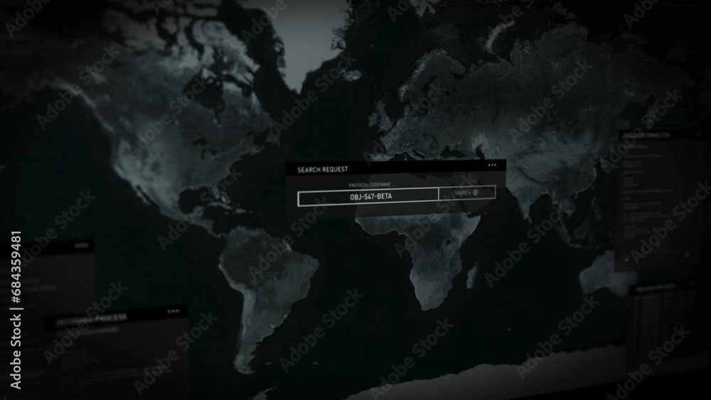 Spy Numbers Map Spy Agent Uses Innovative Digital Surveillance Interface To Track ...