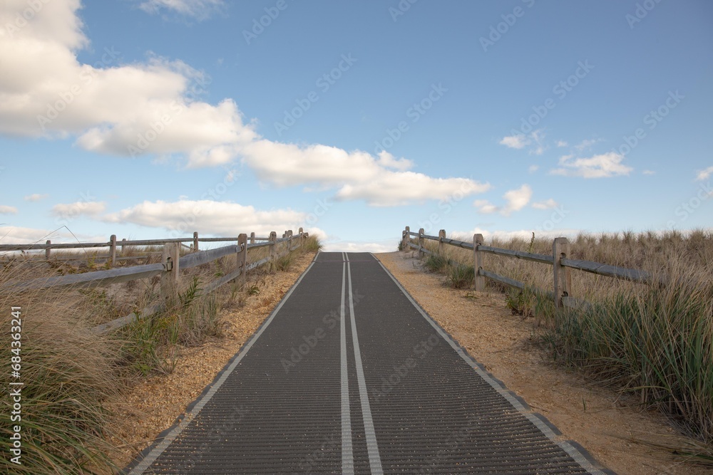 road in the countryside