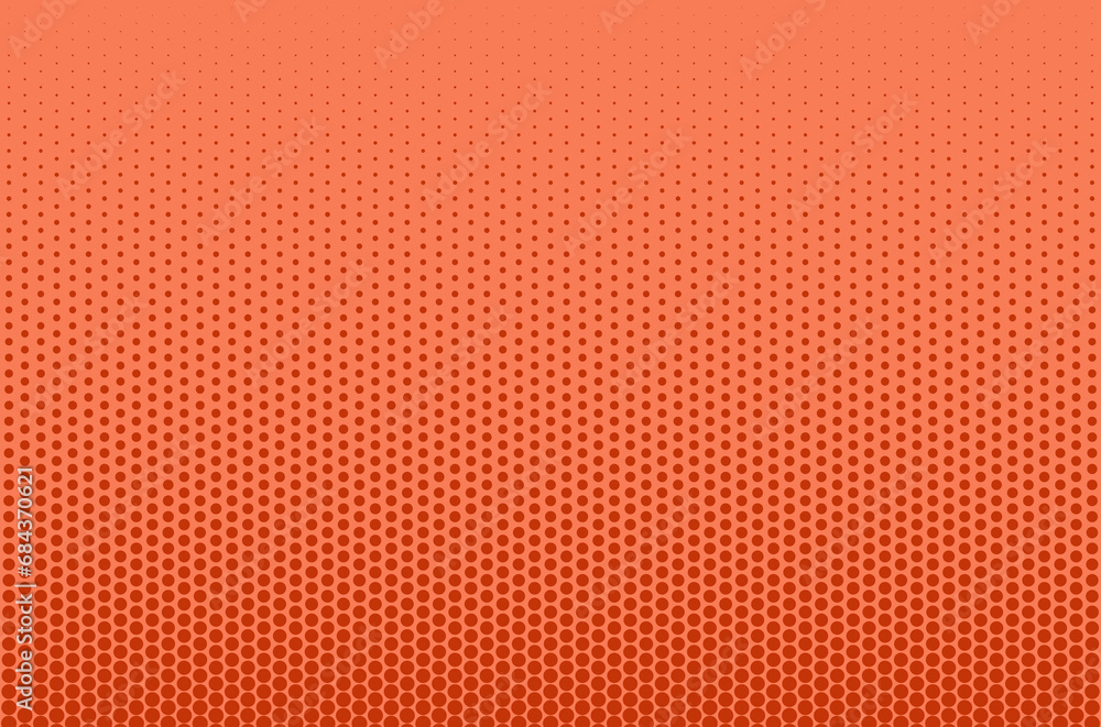 Apricot Crush. Trendy color of the year 2024, apricot crush color scheme palette design.
Abstract minimal geometric background with dots. Vector illustration for your design. - obrazy, fototapety, plakaty 