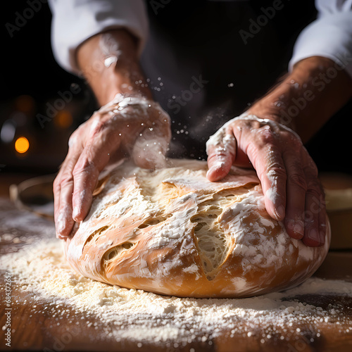 Fresh bread photo
