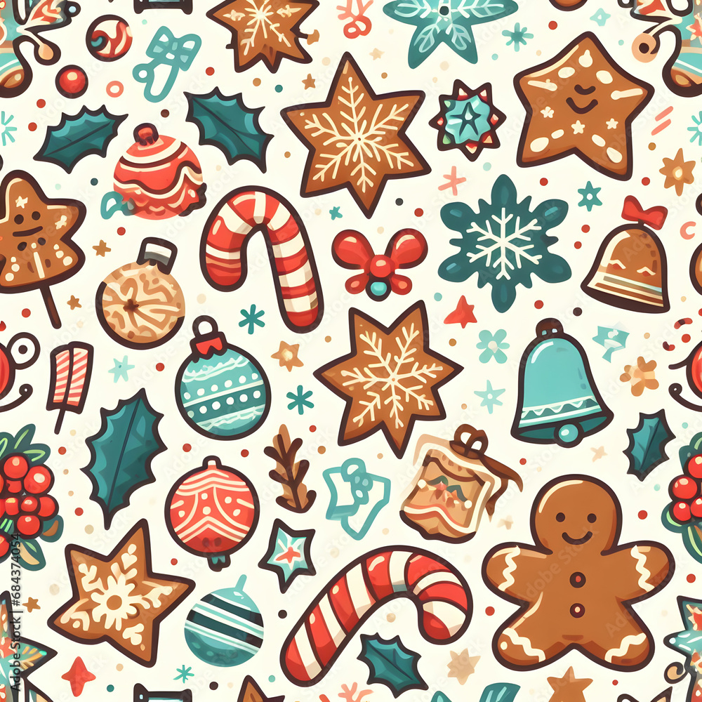 seamless pattern with cookies seamless pattern with cookies