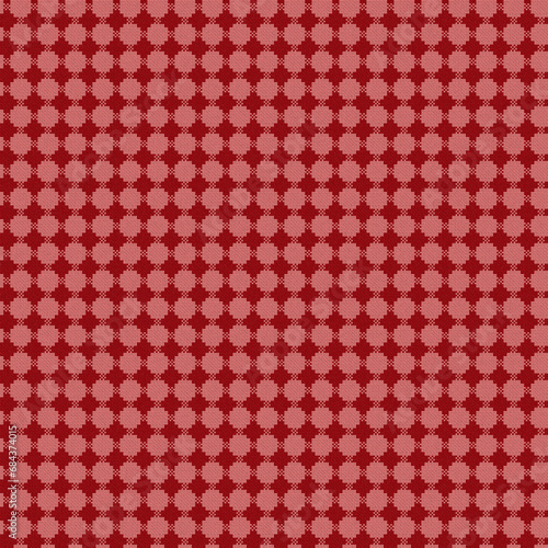 Red Weave Pattern 3 - Tile